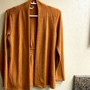 COPY - Third Malt ladies Petite Small long sleeved  shrug,mustard color preowne…